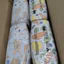 The Honest Company Comfort Dry Disposable Daytime Diapers for Sensitive Skin, Hypoallergenic, Fragrance-Free, So Delish + It's a Pawty, Super Club Box, Size 6 (35 lbs), 68 Count