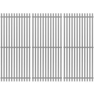 SafBbcue GR2210601-MM-00 Grill Grates for Members Mark Grill Parts Stainless Steel 19 Inch Cooking Grates for 5-Burner Members Mark Grill Replacement Parts, Perfect for Sam’s Club Grills