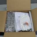 CM MZY 6-Light Sputnik Flush Mount Ceiling Light Fixture, Modern Gold Crystal Firework Ceiling Lights, Close to Ceiling Lamp for Bedroom Kitchen Hallway Entryway Bathroom