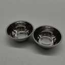 2 Pack 8" Stainless Steel Dog Bowls - 50oz Thickened Durable Replacement Bowls for Food and Water, Fit for COMESOON Dog Bowl Stand DB-B01/DB-B03