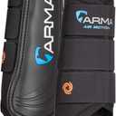 Shires ARMA Air Motion Brushing Boots (Horse, Black)