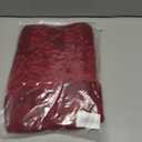 Women's Off The Shoulder Embroidered Lace Maxi Wedding Dress Boho Wedding Guest Formal Party Maternity Photoshoot Dresses (Red, XXL)