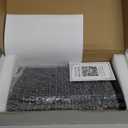 GAROOD Desktop Dry Erase Board with Storage Black Color Dry Erase Board Desk Board Glass Desktop Board with Stand Home Office Desk Organizer Phone Holder 15.8x7x2 inches