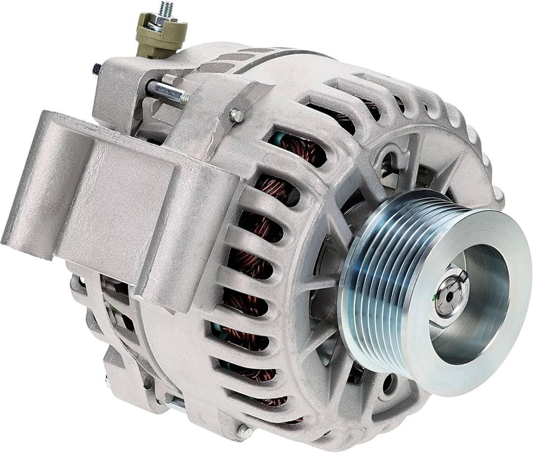 DB Electrical AFD0106 Alternator Compatible With/Replacement For E Van 2004 2005 2006 2007 2008 2009 2010, 6.0L Diesel F150 F250 F350 Pickup 2003 2004 2005 BAL7606X