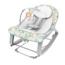Ingenuity Keep Cozy 3-in-1 Grow with Me Vibrating Baby Bouncer Seat & Infant to Toddler Rocker, Vibrations & Toy Bar, 0-30 Months Up to 40 lbs (Madi)