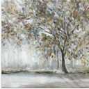 Woodland Tree Nature, 24 x 24 Inch Canvas Wall Art