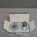 (2 Pc) Bathroom Sink Stopper-All Metal Sink Stopper-Universal Fit 99% Bathroom Sink Stopper with Removable Stainless Steel Hair Catcher-Bathroom Sink Drain Strainer for (1.1'' to 2.36'' inch) Drain (Chrome)