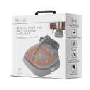 Trakk Shiatsu Foot Back Heating Massager Dual Purpose Vibration Massage 