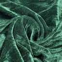 ROMASA Hooded Velvet Cape, Adult Full Length Cloak Costume for Halloween Cosplay Costumes (Green, S/ 130CM)