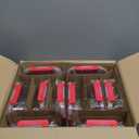 VERONES 10 Pack 22 OZ Glass Meal Prep Containers, Airtight Glass Lunch Containers Set, Glass Food Storage Containers with Lids,Exclusive of BPA, for Microwave, Oven, Freezer & Dishwasher Friendly,Red