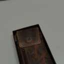 Moonster Leather Phone Holster  Genuine Full-Grain Buffalo Leather Cell Phone Holsters Holster for Large Smartphones Belt Holder - 7H x 3.5" W