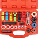 YSTOOL Master Quick Disconnect Tools 22PCS Kit for Automotive AC Line Fuel Hose and Transmission Oil Cooler Tube to Repair Fuel Pump Fuel Filter, Compatible with GM Ford Dodge Mazda and Chrysler