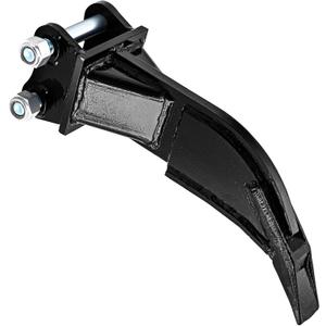 Mini Excavator Accessories Ripper Wide Backhoe Scarifier Mini Excavator Attachments Single Hook Ripper Teeth for 1 to 1.5 Tons, 3.54 in Span, 0.98 in Hole Diameter, 3.46 in Center Wheelbase