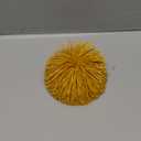 4.5Inch Large Rainbow Stringy Ball Silicone Bouncing Fluffy Jugging Ball,Monkey Stress Ball (Purple+Red+Yellow)