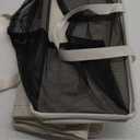 Odonata Slim Laundry Hamper Handles Collapsible Laundry Basket Thin Dirty Clothes Basket Narrow Laundry Bag Foldable Dirty Hamper 45L (Beige)