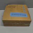 Broom with Dustpan Combo Set 54 Long Handle Household Dust Pan for Home Office Kitchen Cleaning Black & Grey