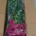 Artificial Flowers for Outdoors, 12 Bundles Mixed Color Artificial Petunias Fake Flowers for Outside, UV Resistant Realistic Silk Flowers for Decorations, Outdoor Faux Flowers Plants for Garden Porch