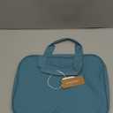 BAGSMART Toiletry Bag Travel Bag with Hanging Hook, Water-resistant Makeup Cosmetic Bag Travel Organizer for Accessories, Shampoo, Full Sized Container, ToiletriesLarge-Teal