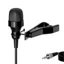 J K Pro Condenser Lavalier Lapel Microphone MIC-J 017 Compatible with Sennheiser Wireless Transmitter - Noise Cancelling Mic