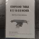 18x6 Inch Compound Slide Table CNC Table
