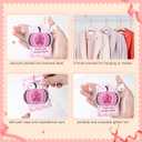 2 x 18 Sets Breast Cancer Awareness Funny Scent Sachets for Women Pink Ribbon Week Air Freshener Hanging Ornament Inspirational Breast Cancer Survivors Prevention Event Business Charity Favor