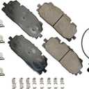 Akebono EUR1894 Disc Brake Pad Set For Select 17-23 Audi Models