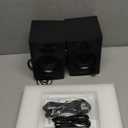 OHAYO 60W Computer Speakers for Music and Gaming, Active Bluetooth 5.3, Stereo 2.0 Speakers for Desktop PC or Laptop, 3.5mm Aux RCA USB Input, 1 Pair, Black