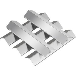 SafBbcue Grill Heat Plate for Brinkmann Grill Parts 810-3660-S 810-2410-S 810-2512-S 810-2511-S 810-8411-5 810-2415-W, 15 3/8" Heat Shield for Aussie 6703C8FKK1 6804 6805, Uniflame GBC091W Grill Parts