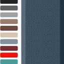 Ophanie Kitchen Mats for Floor, 3/4 Inch Thick Kitchen Rugs, 20'' x 48'' Anti Fatigue Standing Cushioned Mat, Waterproof, Comfort Ergonomic Mat for Office, Home, Sink, Blue Non-Slip Bottom
