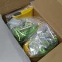 2 Set 20L Sand Anchor Heavy Duty Buoy Kit 2 in 1 Kayak Anchor Floating Waterproof Dry Bag with High Visibility Float Rope for Lake Beach Boat Hiking Camping Water Sports Surfing Kayaking(Yellow)