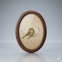 Framed Picture Of A Bird