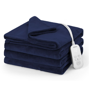 Sunbeam Faux For Heated Throw 72x84 in