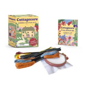 Cottagecore Cross-Stitch Kit: Includes 4 patterns (RP Minis)