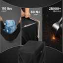 FORSPARK Patio Chair Cover – Waterproof UV-Resistant Outdoor Furniture Cover 29W x 30D x 36H inches for Wicker, Rocking & Porch Chairs, Tear-Resistant Oxford Fabric with Buckle Straps & Storage Bag