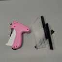 Stitch Gun for Clothes - Handheld Stitch Gun Quick Clothing Fixer - Tagging Gun - Includes 6 Needle, 1000 Black Fasteners & 1000 White Fasteners (Pink/Orange)