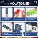 Christmas Diamond Art Bookmarks - 6 PCS The Nativity Diamond Painting Bookmarks Set DIY Christian Jesus Art Craft Religions Xmas Gift Book Lover Beginner