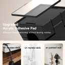 4 x 8-Pack Magnetic Cable Clip Nano Adhesive Cable Organizer - Black, Suitable for Office desktops, Bedside Tables, Home appliances Wire Management