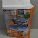 24 Pack Vacuum Storage Bags with Electric Pump, (5 Jumbo, 5 Large, 5 Medium, 5 Small, 4 Roll Up Bags) Space Saver Bag for Clothes, Mattress, Blanket, Duvets, Pillows, Comforters,Travel