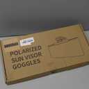 Upgraded SUV Sun Visor Extender + Siding,Easy to Install, Universal UV400 Anti-Glare Design, Effectively Resists Glare, UV Rays, and Snow Blindness, Ensuring Driving Safety,Clip On