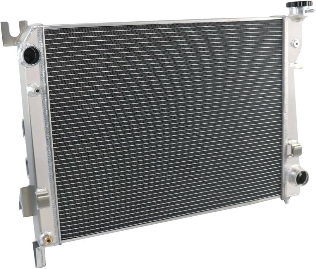 ALLOYWORKS 3 Row Full Aluminum Radiator for Dodge Ram 1500 2500 3500 5.7L V8 HEMI 2004-2009