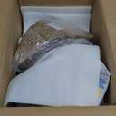 Hanging Lights with Plug in Cord, 3-Light 14.3FT Stepless Brightness Flower Shaped Hanging Lamp with On/Off/Dimmable Switch, Boho Handwoven Chandelier Rattan Pendant Light for Bedroom Nursery (Brown