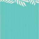 Retrospec Solana Yoga Mat 1" Thick w/Nylon Strap for Men & Women - Non Slip Exercise Mat for Home Yoga, Pilates, Stretching, Floor & Fitness Workouts - Blue Lagoon