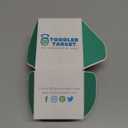 Adjustable Potty Toilet Target with Motion Sensor, Bullseye Illumination, and Nightlight, Precision Training - Ideal for Boys' Potty Training