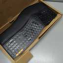 Logitech ERGO K860 Wireless Ergonomic Keyboard - Split Keyboard, Wrist Rest, Natural Typing, Stain-Resistant Fabric, Bluetooth and USB Connectivity, Compatible with Windows/Mac, Black