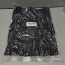 MANGOPOP Women's Square Neck Top Double Lined Short Sleeve Long Sleeve T Shirt Fitted Seamless Tee (Black, S)