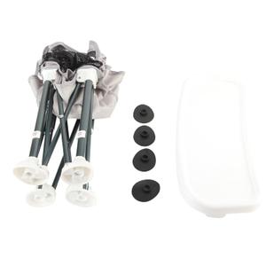 Fdit Baby Dining Chair Foldable Infant Seat with Removable Tray for Traveling Portable Toddler Dining Chair for Outdoor Use Plastic Material