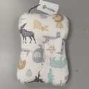 Soft Hypoallergenic Head & Neck Support Organic Cotton Cover Machine Washable (Animal World)