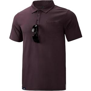 Haimont Men's Polo Shirts with Pocket Short Sleeve Quick Dry Moisture Wicking Golf Shirts Business Casual Work Polos (XXX-Large)