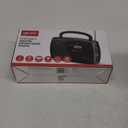 GPX R633B Portable Shortwave AM/FM Clock Radio (Black)