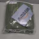 Olive Green Linen Curtains 78 inch Length 2 Panels Set Modern Farmhouse Living Room Drapes Light Filtering Rod Pocket Back Tab Filtering Privacy Semi Sheer Curtain 78 inches Long